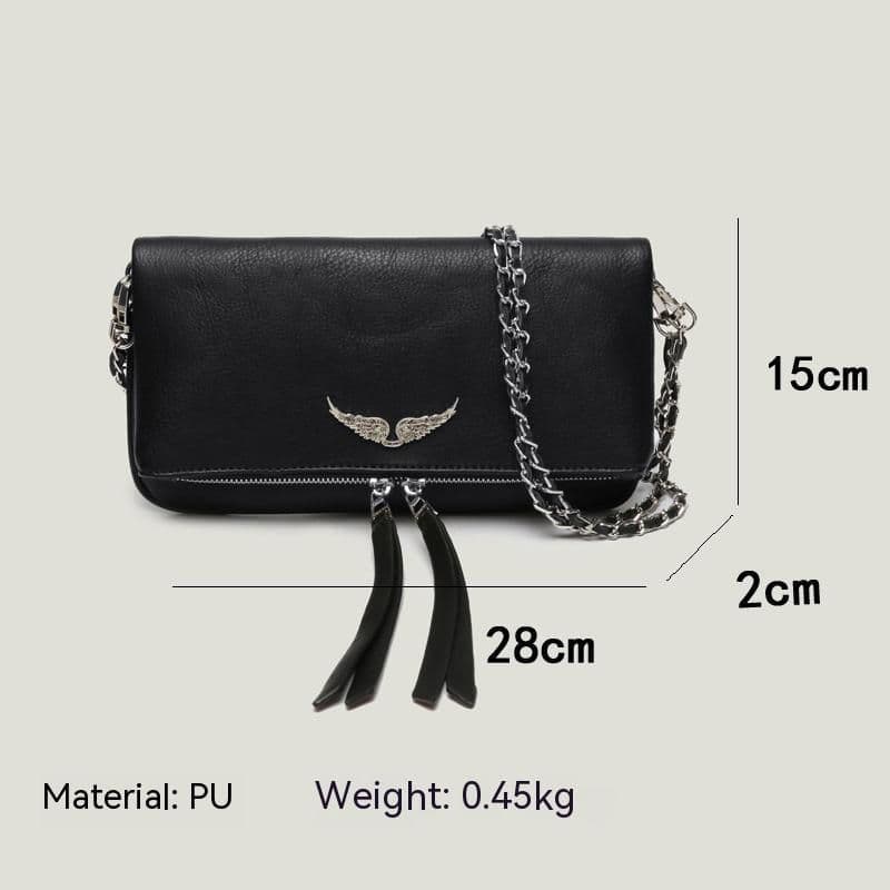 image-Dustproof Bag Large Capacity Fashion Chain Portable Shoulder Bag