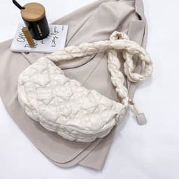 image-Women's Cloud Underarm Bag Casual Shoulder Messenger Bag