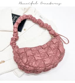 image-Women's Cloud Underarm Bag Casual Shoulder Messenger Bag