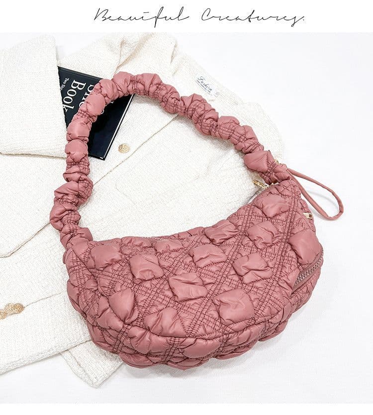 image-Women's Cloud Underarm Bag Casual Shoulder Messenger Bag