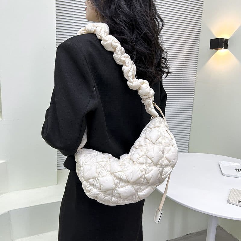 image-Women's Cloud Underarm Bag Casual Shoulder Messenger Bag