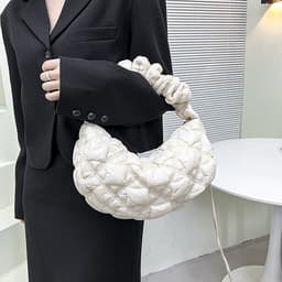 image-Women's Cloud Underarm Bag Casual Shoulder Messenger Bag