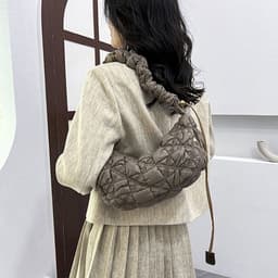 image-Women's Cloud Underarm Bag Casual Shoulder Messenger Bag