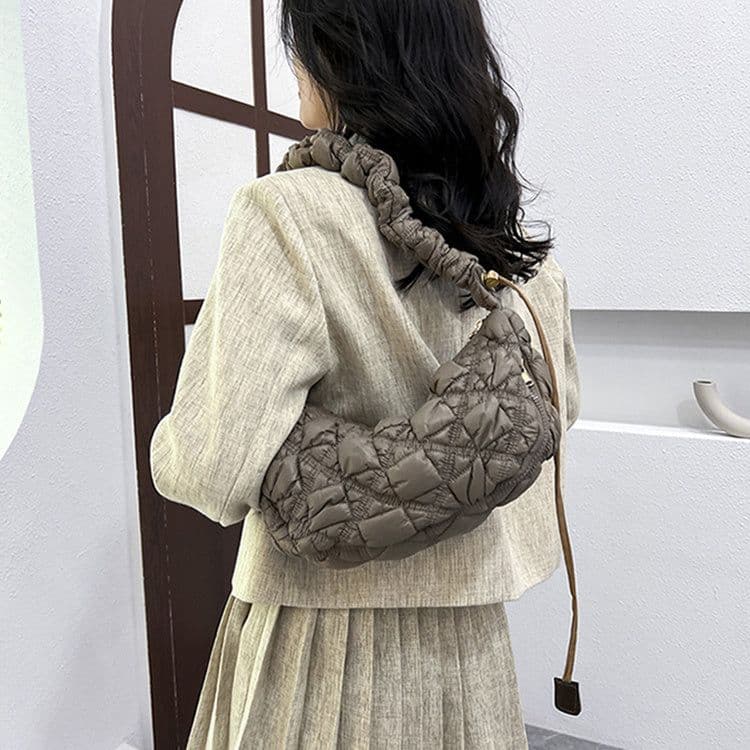 image-Women's Cloud Underarm Bag Casual Shoulder Messenger Bag