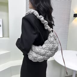 image-Women's Cloud Underarm Bag Casual Shoulder Messenger Bag