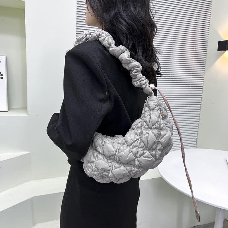 image-Women's Cloud Underarm Bag Casual Shoulder Messenger Bag
