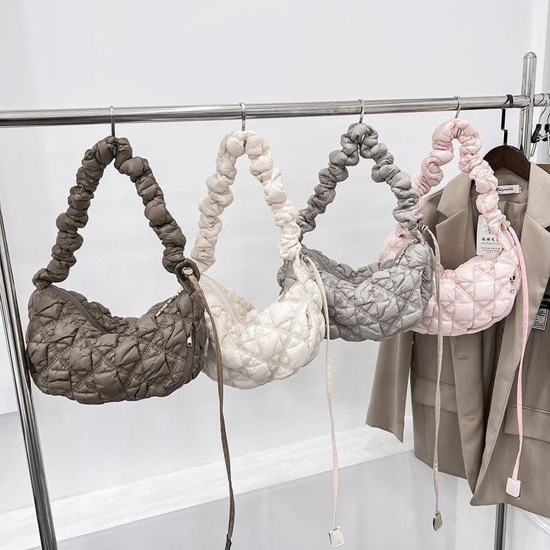 image-Women's Cloud Underarm Bag Casual Shoulder Messenger Bag