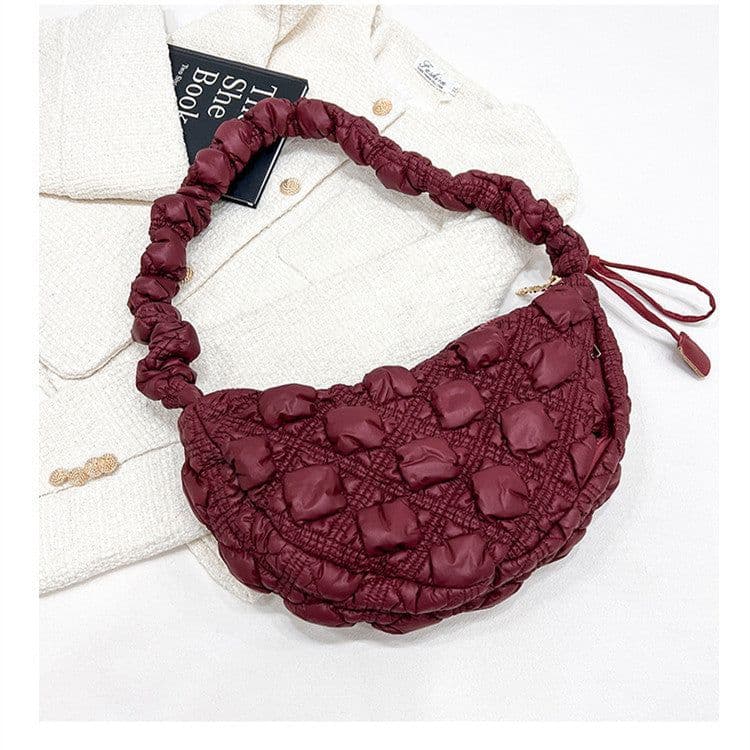 image-Women's Cloud Underarm Bag Casual Shoulder Messenger Bag