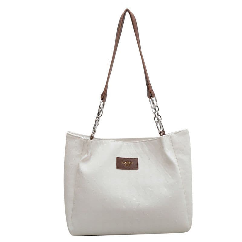 image-Rhombus Pattern Totes Chain Shoulder Bag Women Shopping Bags