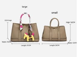 image-Large Capacity Wide Shoulder Strap Cross Body Bucket Bag