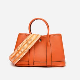 image-Large Capacity Wide Shoulder Strap Cross Body Bucket Bag