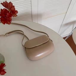 image-Candy Color Cute Shell Bag Ins Fashion Saddle Bags Women Shoulder Messenger Bag