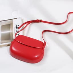 image-Candy Color Cute Shell Bag Ins Fashion Saddle Bags Women Shoulder Messenger Bag
