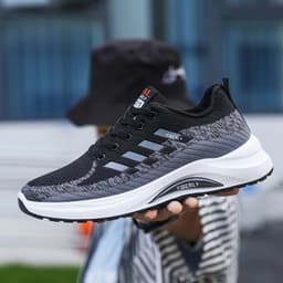 image-Men's Fashion Deodorant And Wear-resistant Sneakers