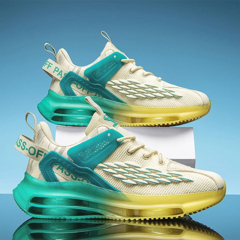 image-Men's Mesh Leisure Running Shoes Air Cushion Daddy Tide Shoes