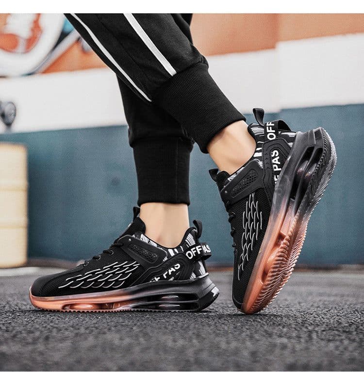 image-Men's Mesh Leisure Running Shoes Air Cushion Daddy Tide Shoes