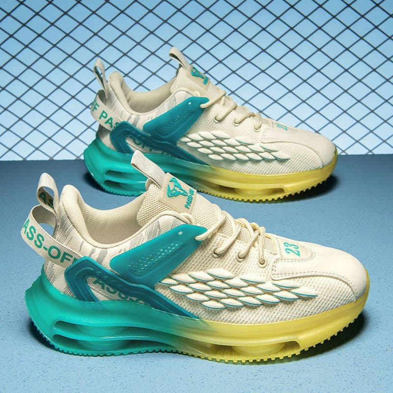 image-Men's Mesh Leisure Running Shoes Air Cushion Daddy Tide Shoes