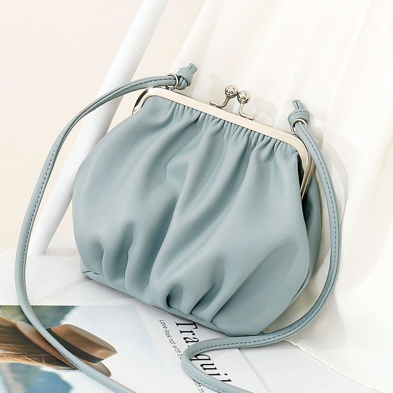image-Pleated Fashion Shoulder Women's Cross-body Bag
