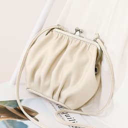 image-Pleated Fashion Shoulder Women's Cross-body Bag