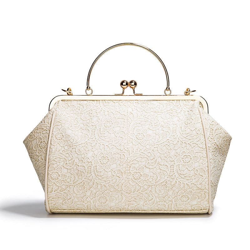 image-Fashion Women's Lace Handbag Large Capacity