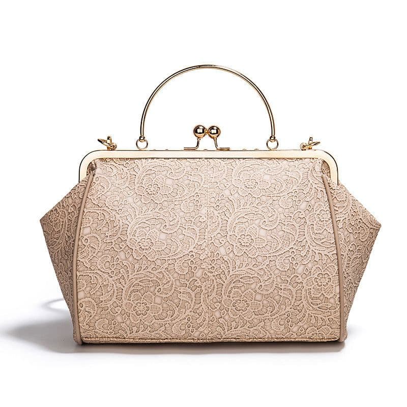 image-Fashion Women's Lace Handbag Large Capacity