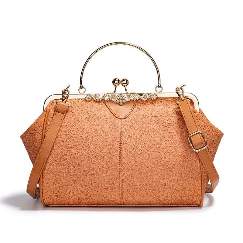 image-Fashion Women's Lace Handbag Large Capacity