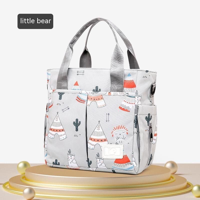 image-Mummy Bag Handbag Lightweight And Large Capacity Baby Outing Bag