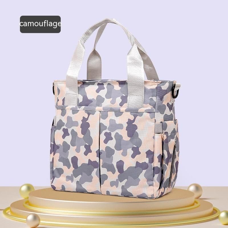image-Mummy Bag Handbag Lightweight And Large Capacity Baby Outing Bag