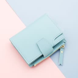 image-Short Multiple Card Slots Women's Wallet With Zipper