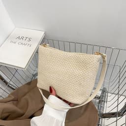 image-Rainbow Horizontal Striped Bucket Bag Popular This Year