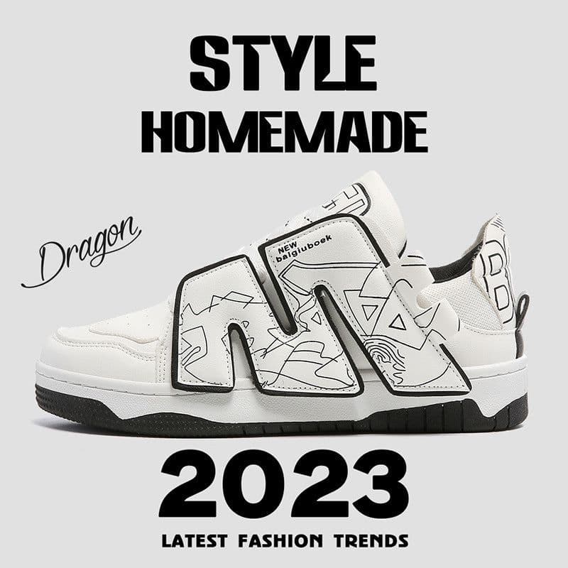 image-Breathable Versatile Niche Original Leisure Board Shoes Thick Bottom Non-slip