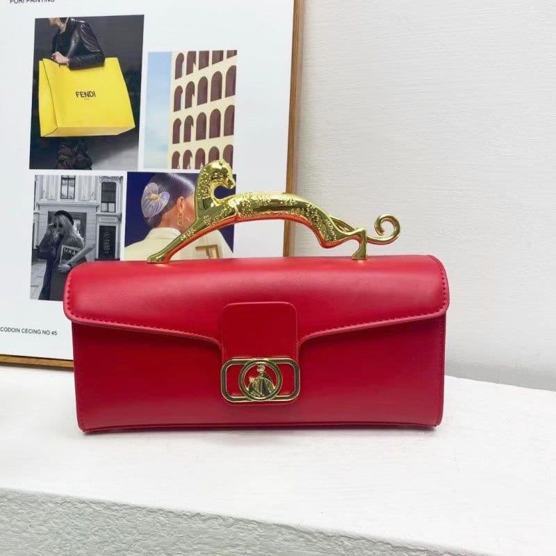 image-Women's Bag Is Fashionable And Simple, With A Hard Handle And A Carrying Crossbody Bag
