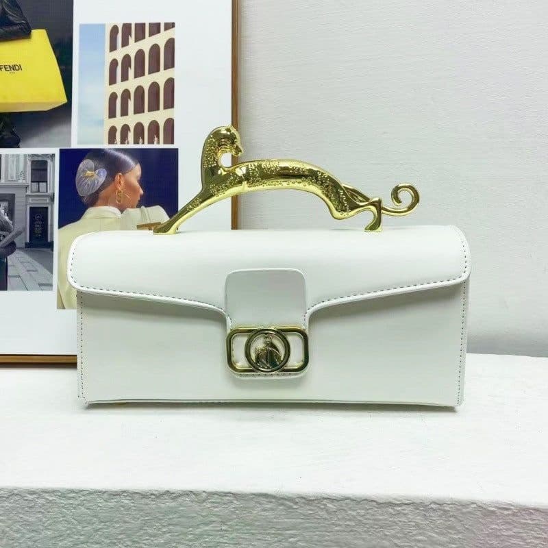 image-Women's Bag Is Fashionable And Simple, With A Hard Handle And A Carrying Crossbody Bag