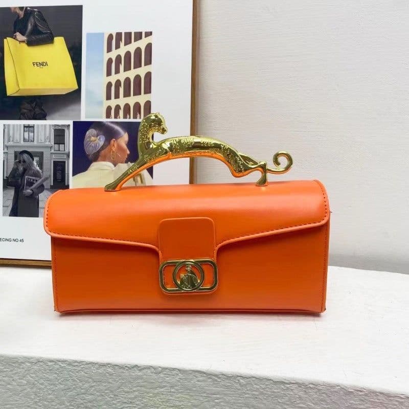 image-Women's Bag Is Fashionable And Simple, With A Hard Handle And A Carrying Crossbody Bag