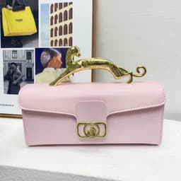 image-Women's Bag Is Fashionable And Simple, With A Hard Handle And A Carrying Crossbody Bag