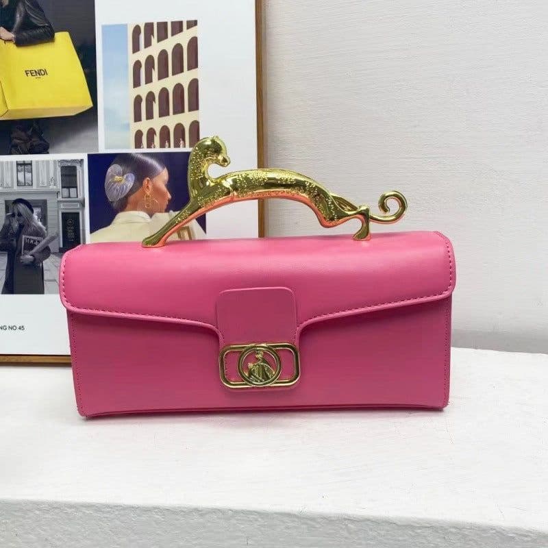image-Women's Bag Is Fashionable And Simple, With A Hard Handle And A Carrying Crossbody Bag