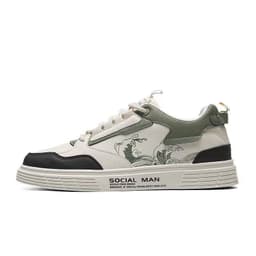 image-New Spring Summer Board Shoes Men's Casual Fashion Sports Flat Shoes Trendy Casual And Comfortable Men's Shoes