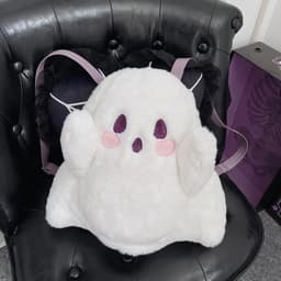 image-Halloween Cute Ghost Cartoon Backpack Personality Doll