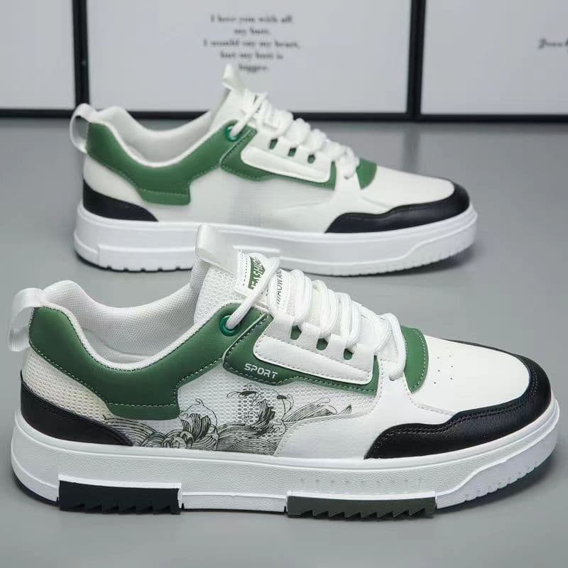 image-Teenagers All-match Low Top Breathable Casual Mesh Sports Sneakers