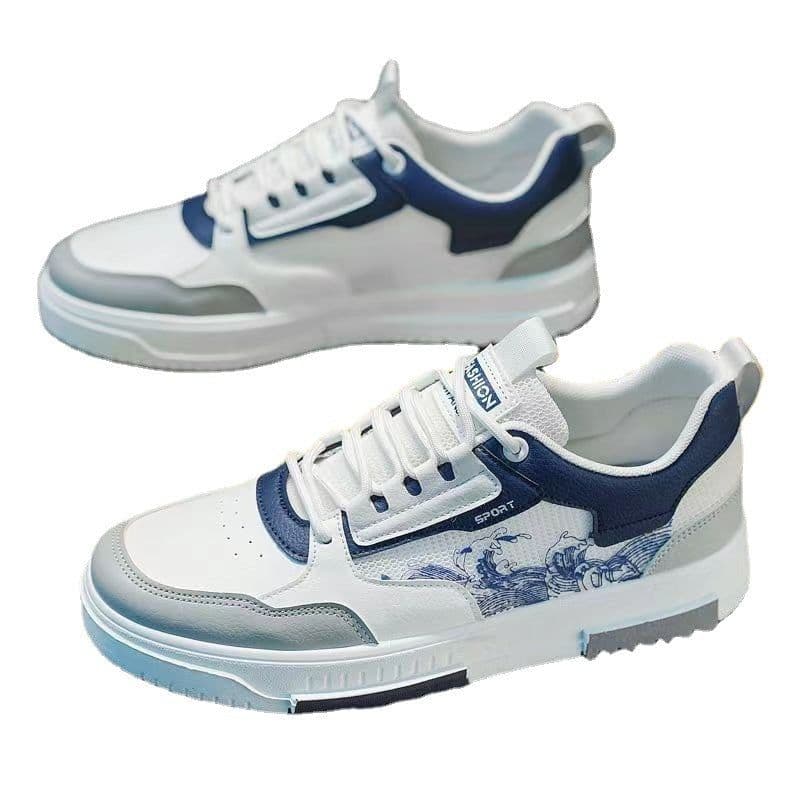 image-Teenagers All-match Low Top Breathable Casual Mesh Sports Sneakers