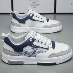 image-Teenagers All-match Low Top Breathable Casual Mesh Sports Sneakers