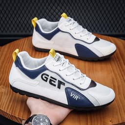 image-Men's All-match Casual Low-top Flat Sneakers