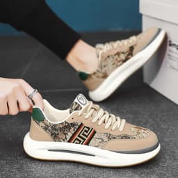 image-Men's Fashionable All-match Height Increasing British Youth Four Seasons Light Luxury Casual Shoes