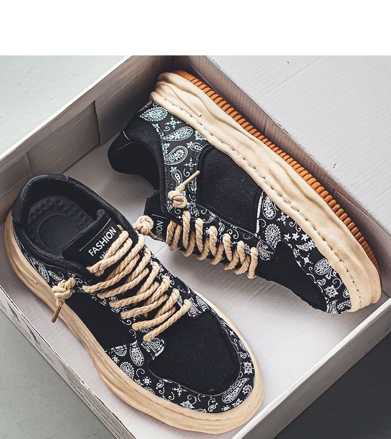 image-New Summer Breathable Trendy Sports Platform Lightweight Casual Sneakers