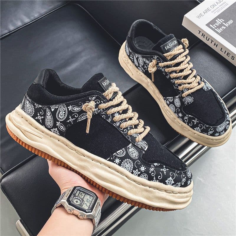 image-New Summer Breathable Trendy Sports Platform Lightweight Casual Sneakers