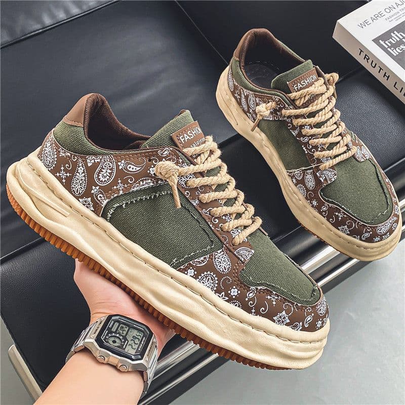 image-New Summer Breathable Trendy Sports Platform Lightweight Casual Sneakers