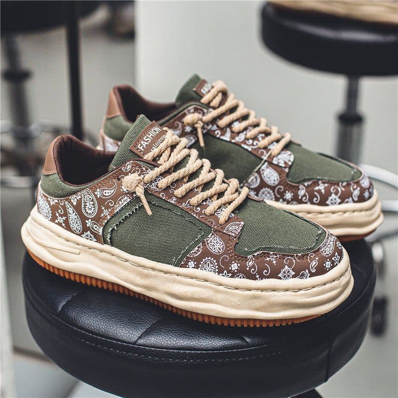 image-New Summer Breathable Trendy Sports Platform Lightweight Casual Sneakers