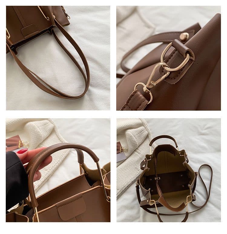 image-Trendy Special-interest Design Shoulder Messenger Retro Handbag For Women