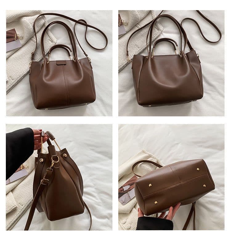 image-Trendy Special-interest Design Shoulder Messenger Retro Handbag For Women