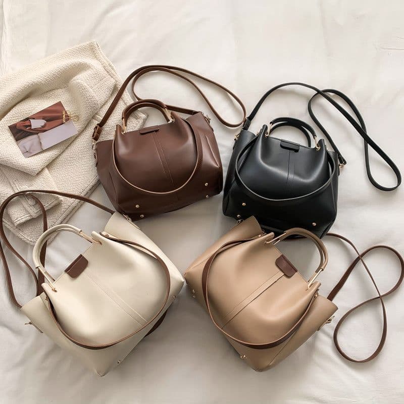 image-Trendy Special-interest Design Shoulder Messenger Retro Handbag For Women